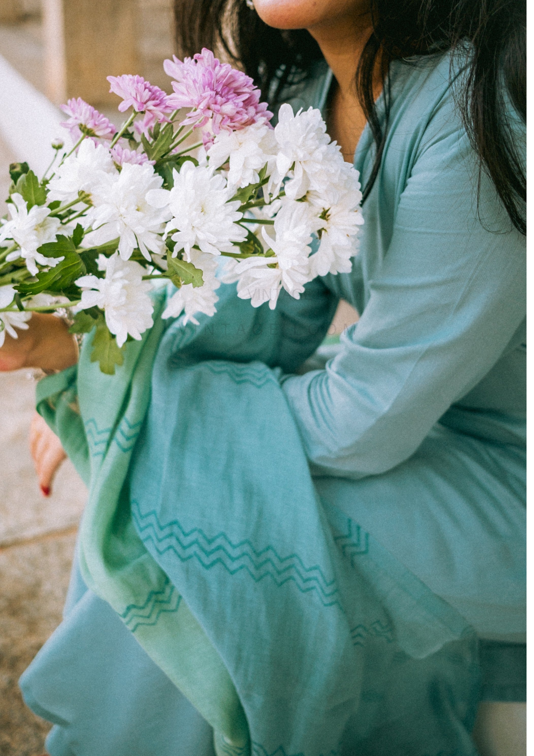 Turquoise Suit Set
