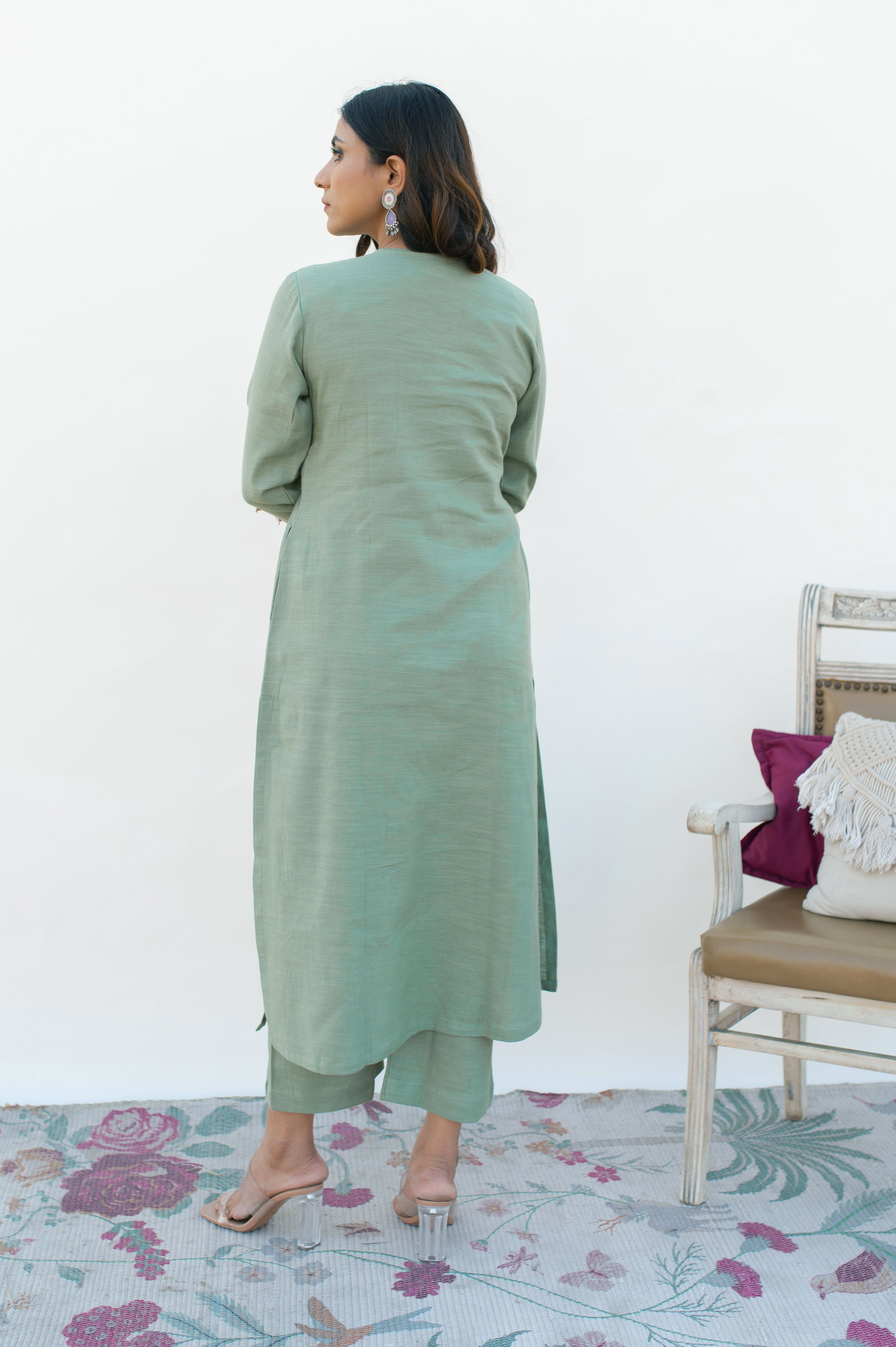 Rosemary green Suit Set