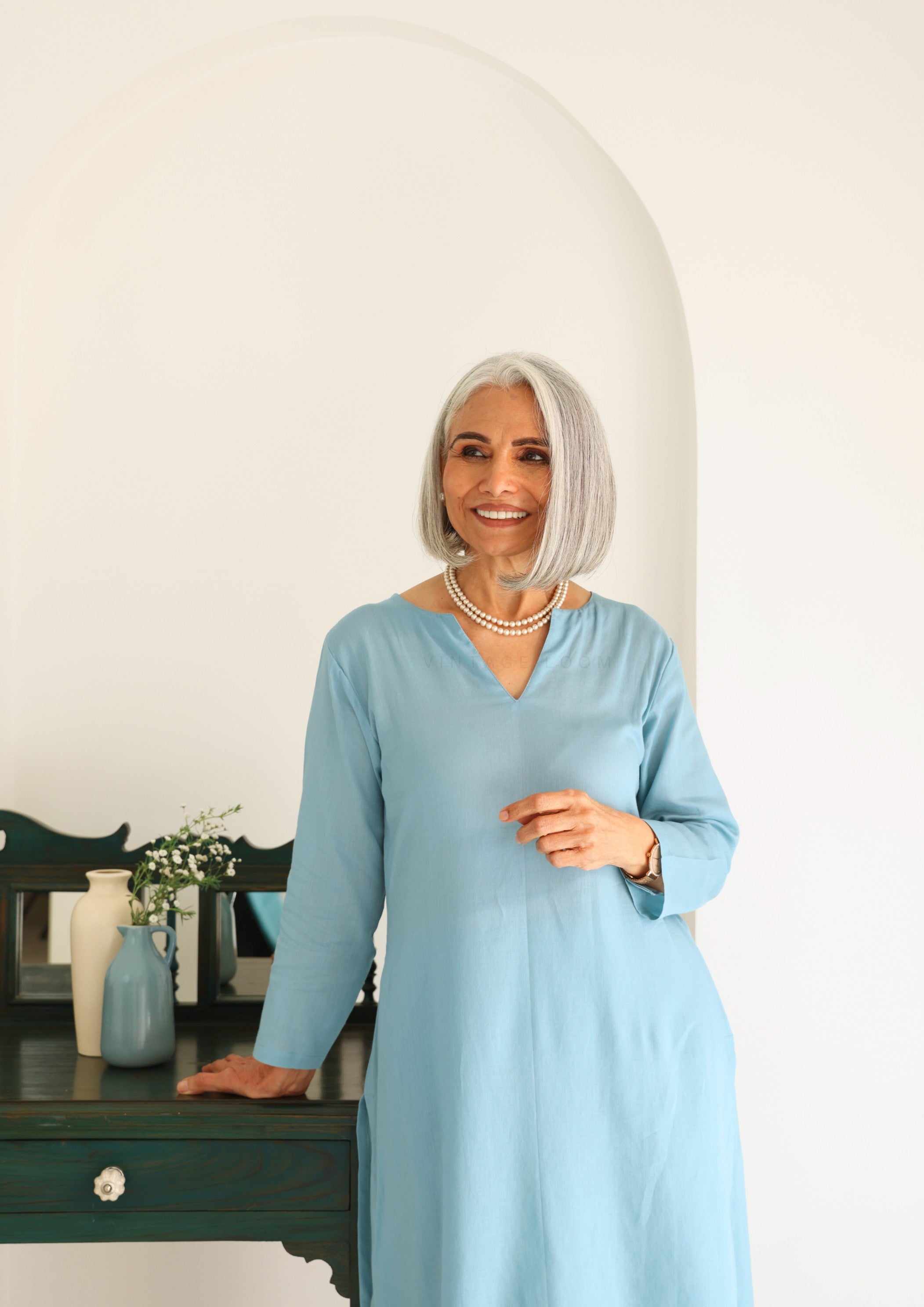 Turquoise Suit Set