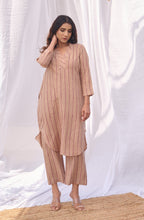 Load image into Gallery viewer, Beige Stripes Co-Ord
