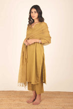 Load image into Gallery viewer, Noor Golden Yellow Kota doria Suit Set
