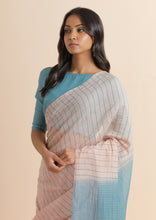 Load image into Gallery viewer, Ballerina Pink Chanderi silk Saree
