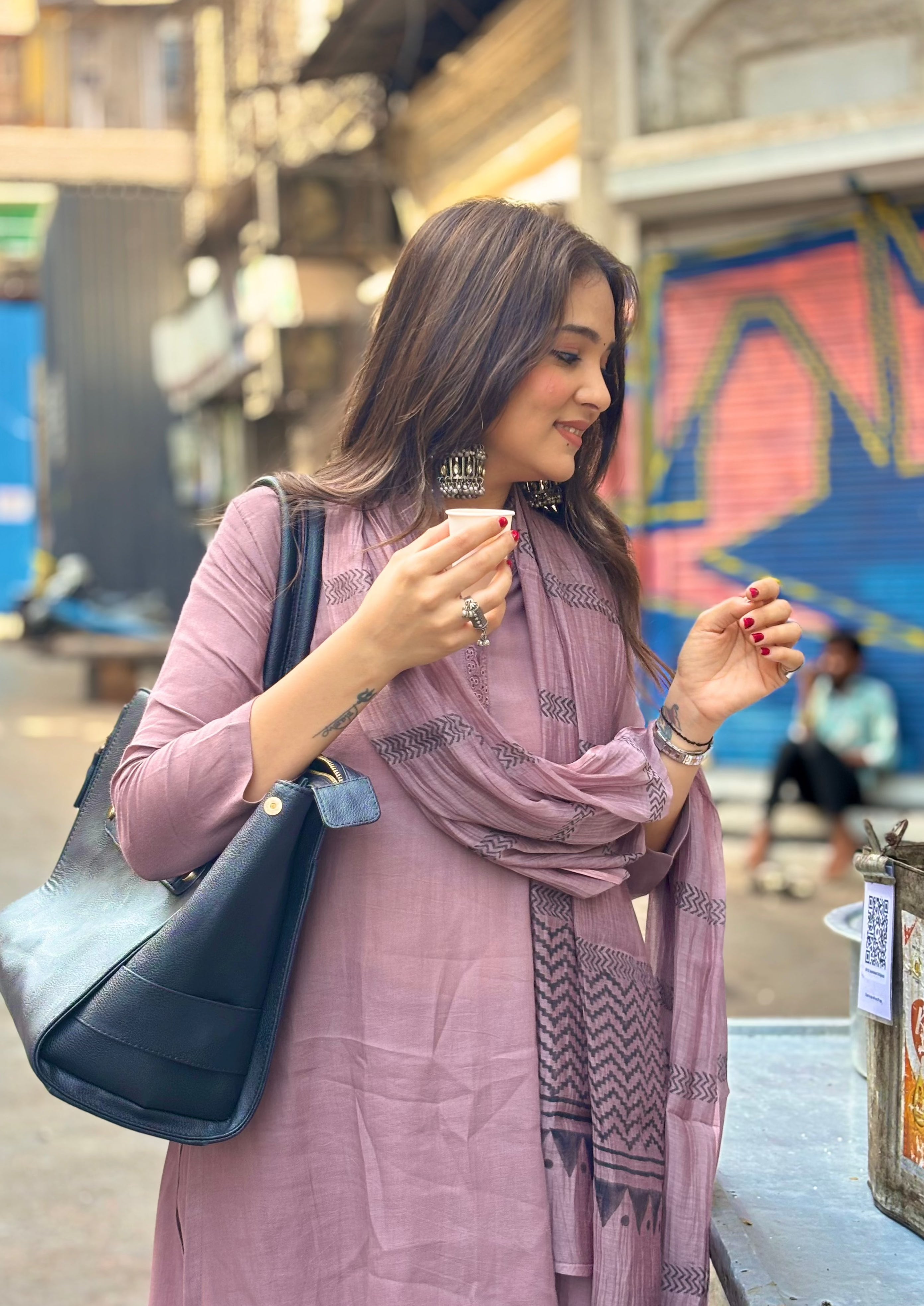 Mauve Suit Set