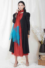 Load image into Gallery viewer, Rust ombre scarf
