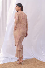 Load image into Gallery viewer, Beige Stripes Co-Ord