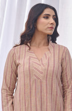 Load image into Gallery viewer, Beige Stripes Co-Ord
