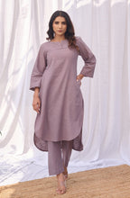 Load image into Gallery viewer, Sunset Purple Gathered Co-Ord Set
