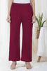 Wine Red Little Lady Pants