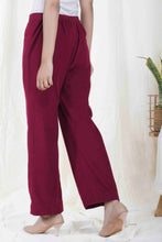 Load image into Gallery viewer, Wine Red Little Lady Pants