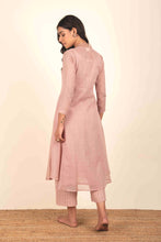 Load image into Gallery viewer, Aaina Dusty Pink Kota doria Suit Set
